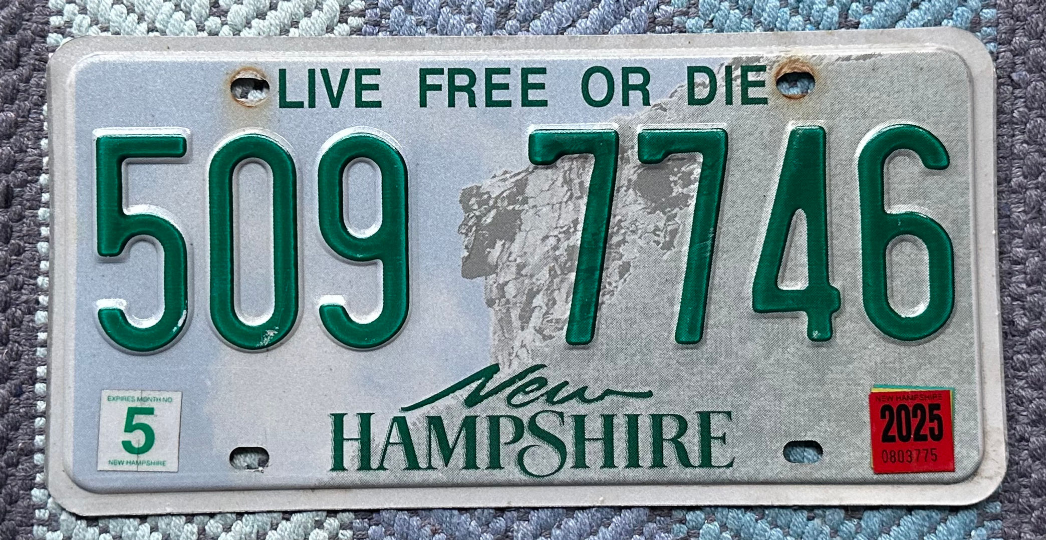 New Hampshire - Live Free Or Die - 2025