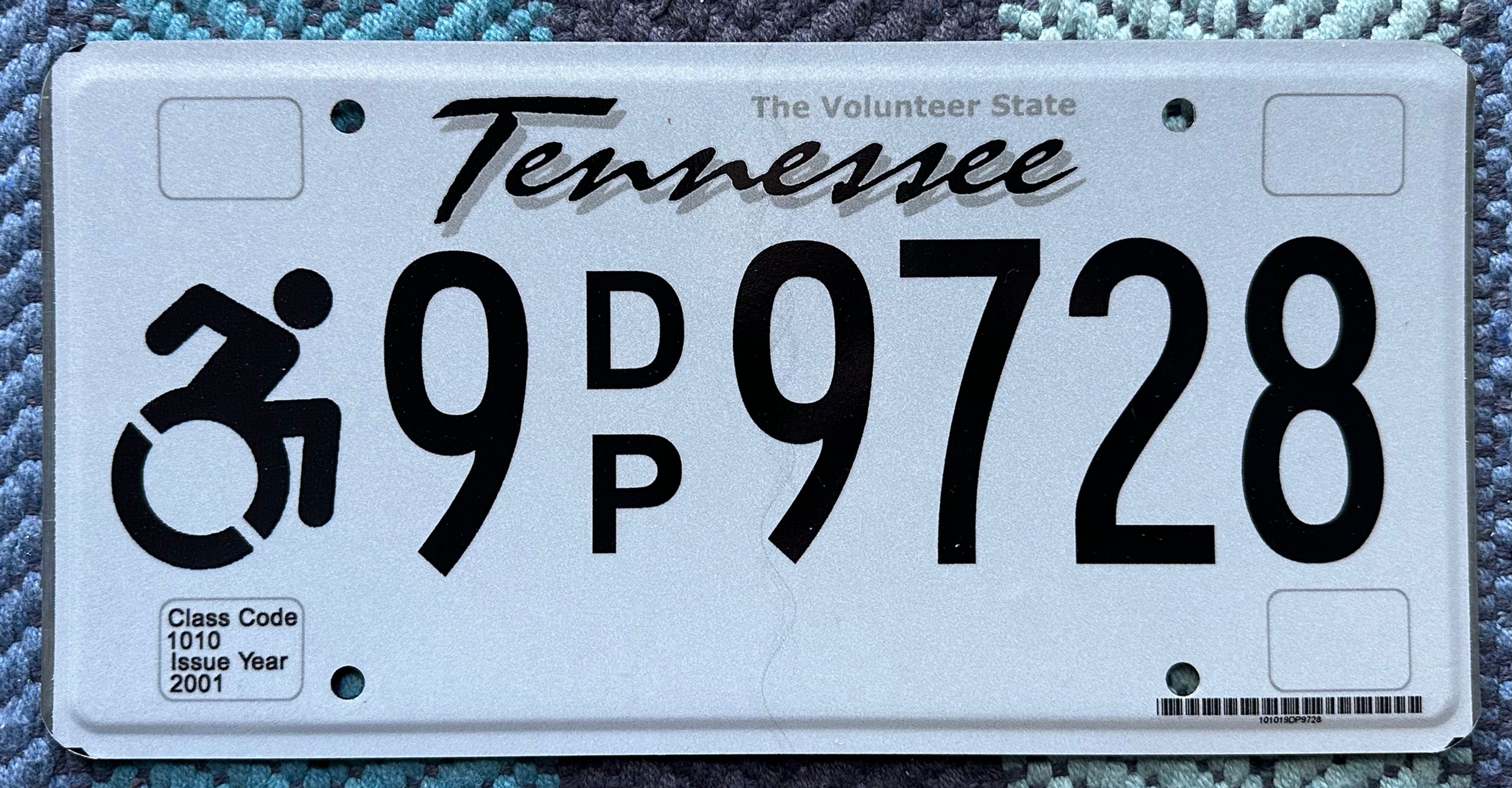 Tennessee Disabled Person