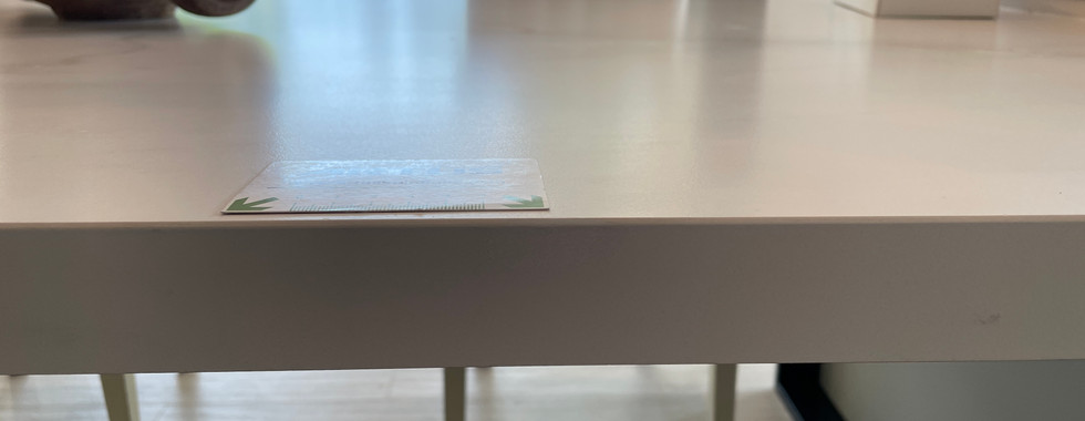 Laminam porcelain chipping repair