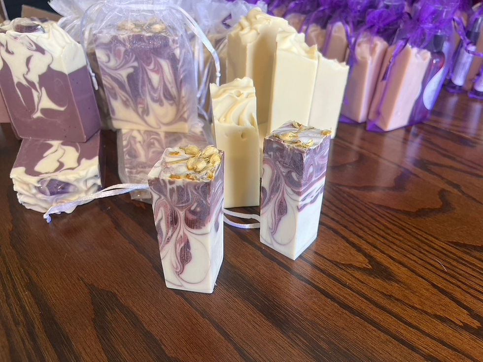 Thumbnail: French Lavender Essential Oil Gift Set - Soap, Mini Lotion & Mini Spray