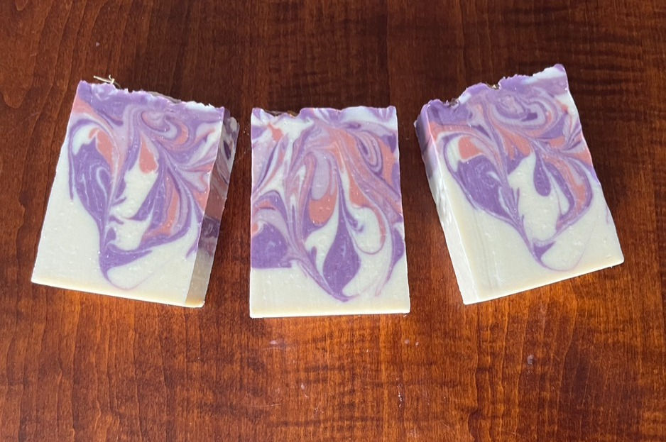 Thumbnail: Lavender Rosemary Soap Bars made with Coconut Milk & Colloidal Oats
