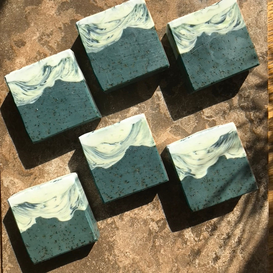 EnchantMint Soap Bars with Peppermint Leaf Tea