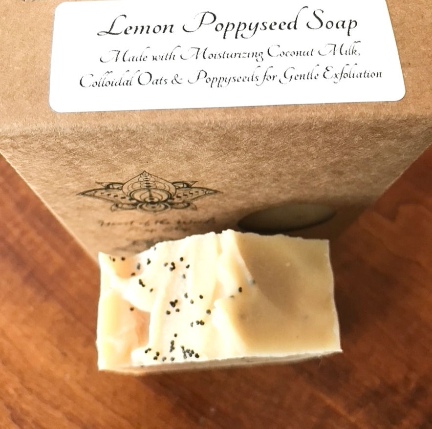 Thumbnail: Lemon Poppyseed Soap Bars Colloidal Oats & Kaolin Clay