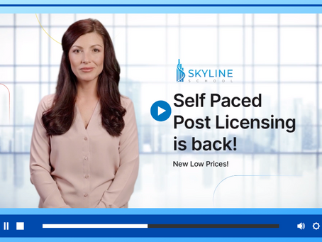Self Paced Post Licensing: New & Improved for Your Success!