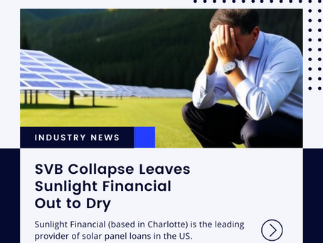 The Impact of Silicon Valley Bank's Collapse on Sunlight Financial: What NC Agents Need to Know