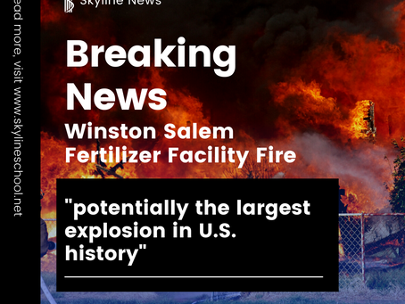 Winston Salem Fertilizer Fire Rages On