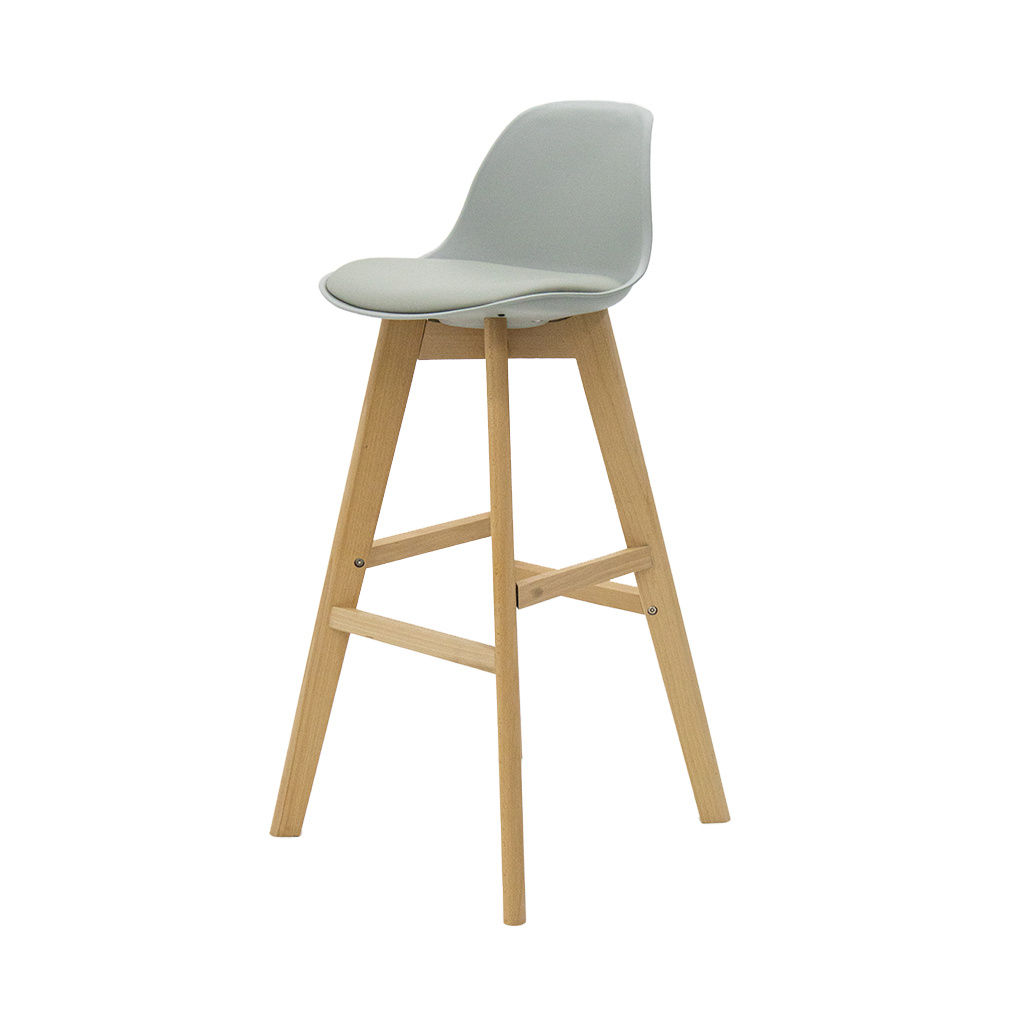 Silla Desayunador Nordica Gris