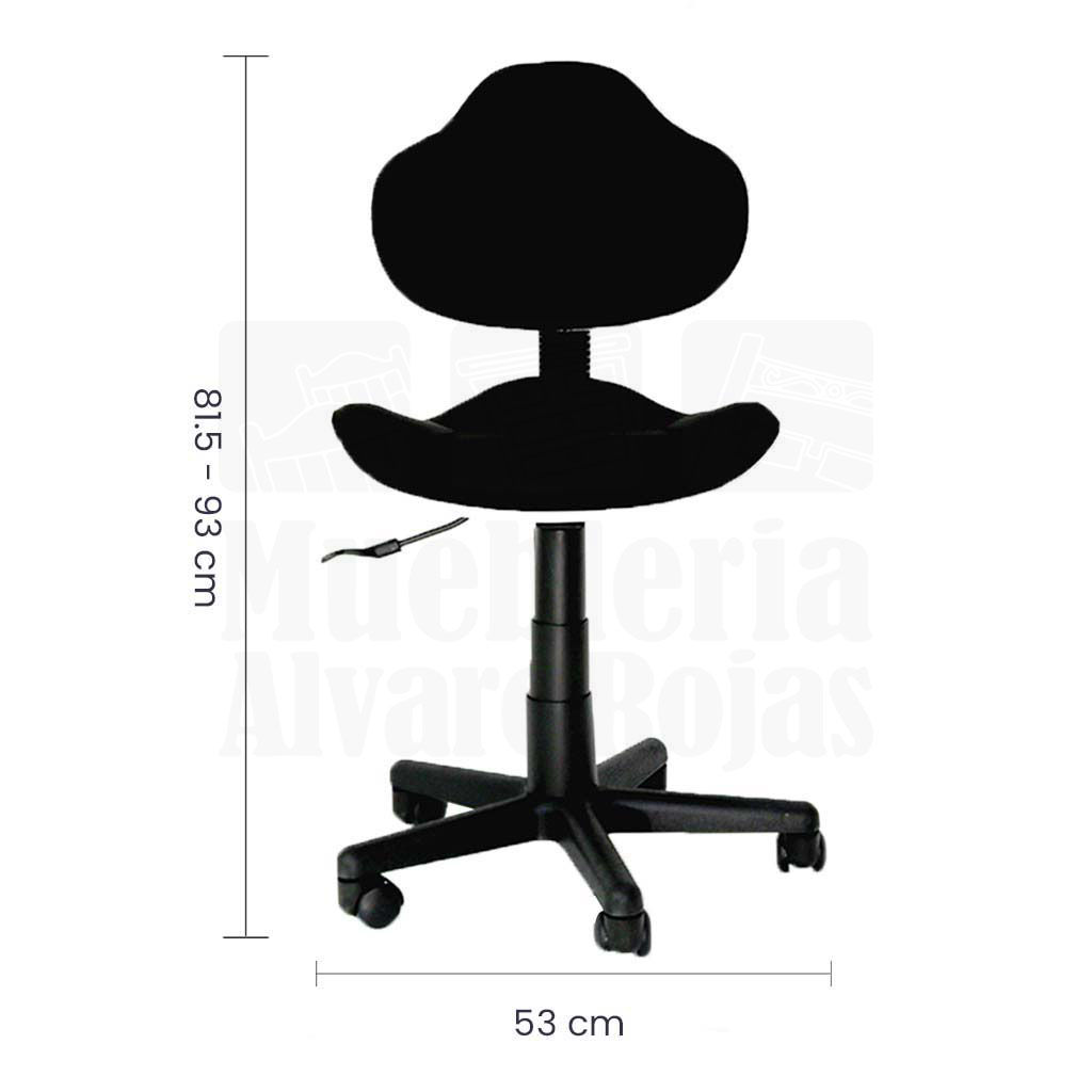Silla Juvenil Malla Negra