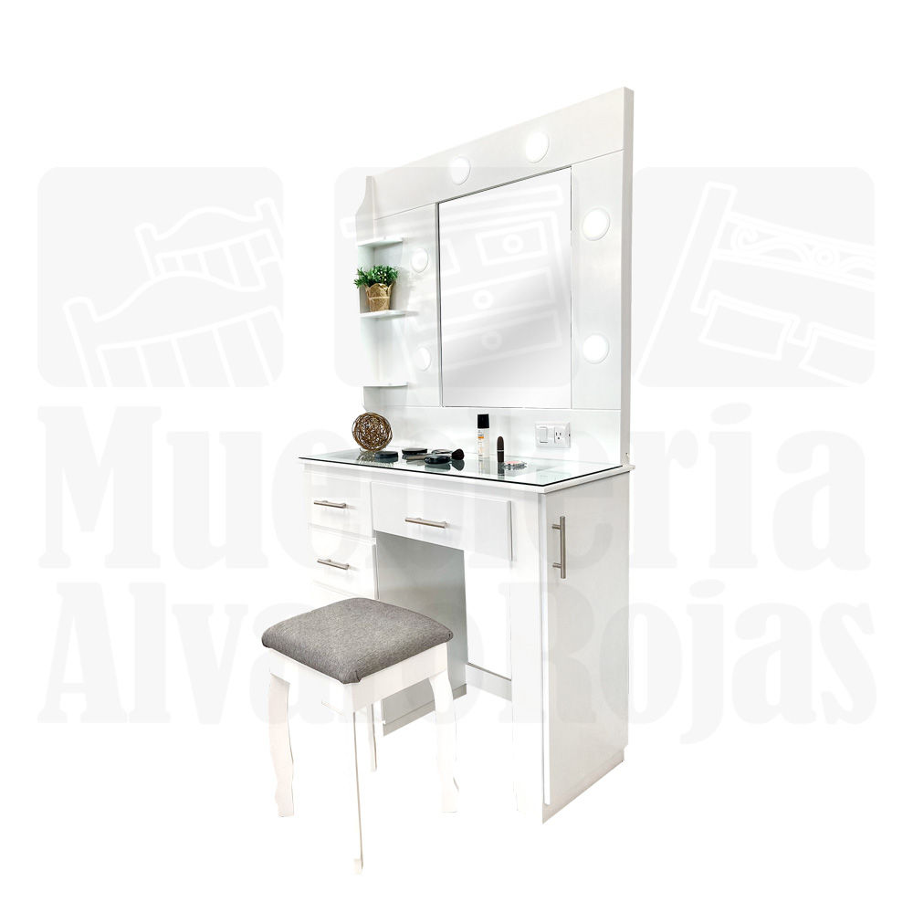 Vanity 100 con puerta lateral