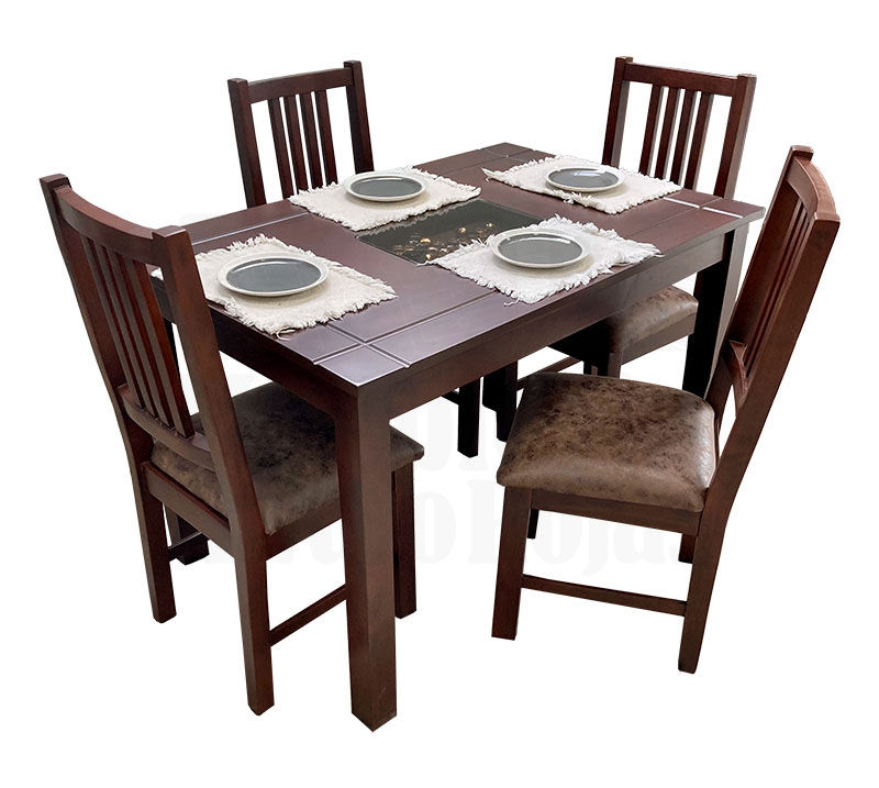 COMEDOR LOPEZ 4 SILLAS