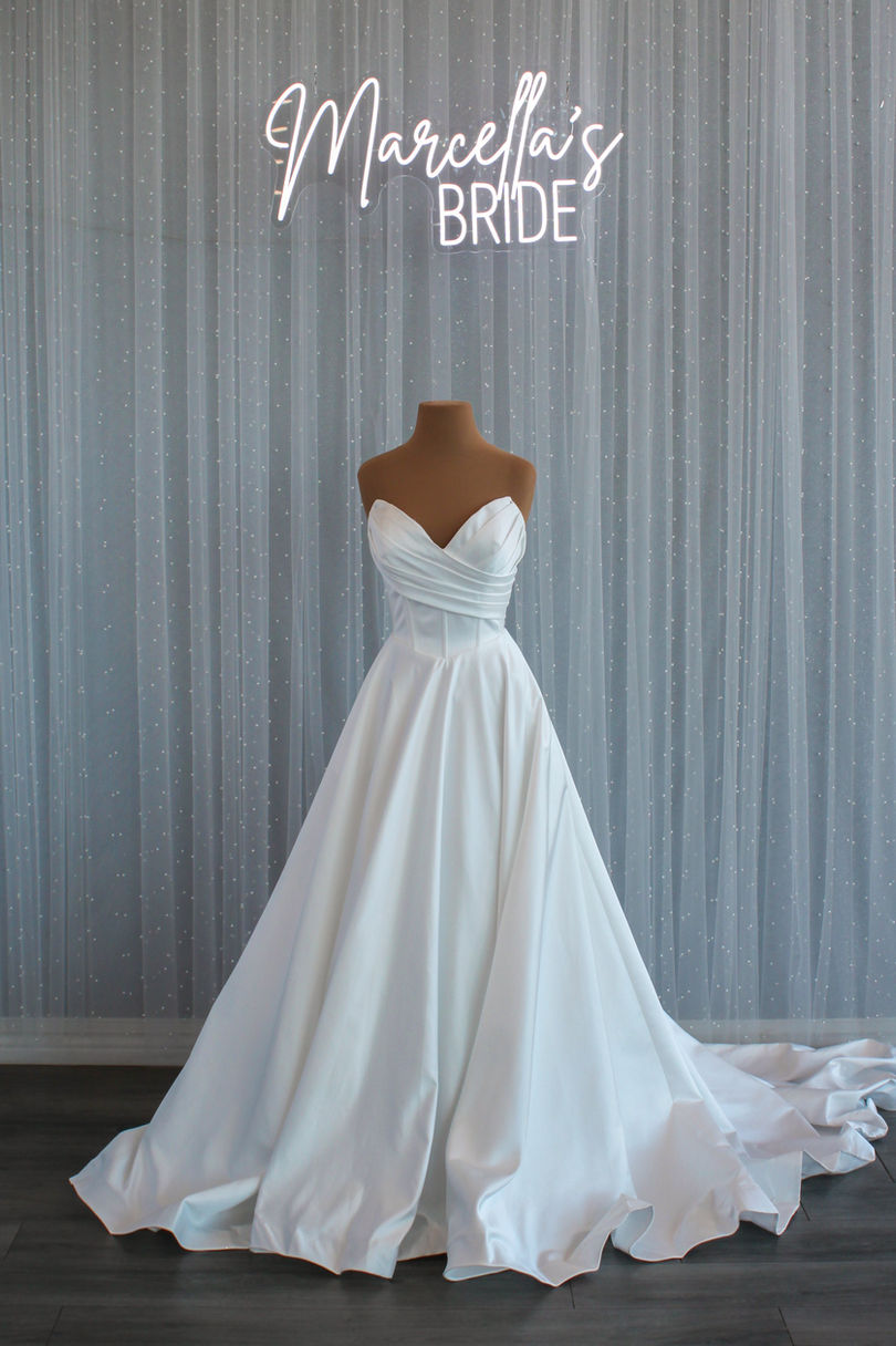 wedding gown front