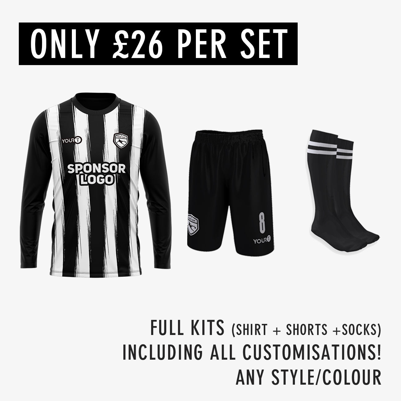 ADULTS SUPER LS BUNDLE (10+ KITS)