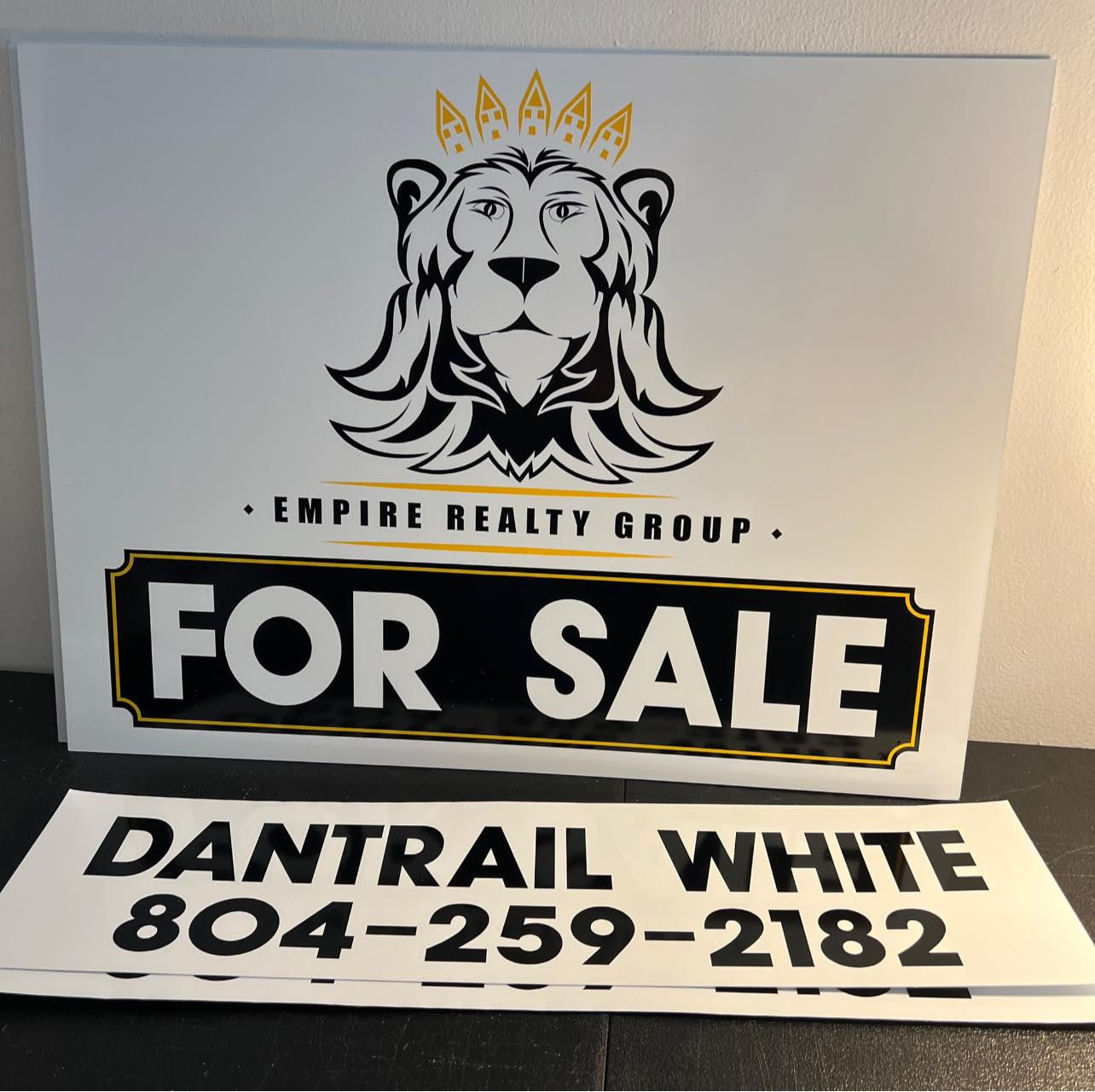 Yard Signs 18" x 24" w/frame