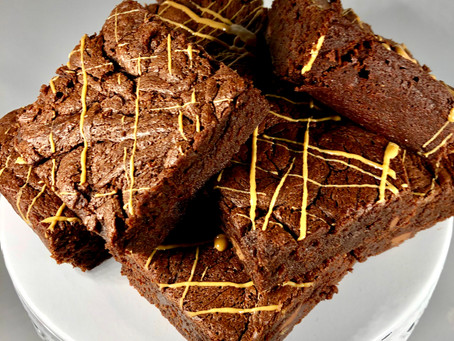 This week’s obsession: Peanut Butter Brownies
