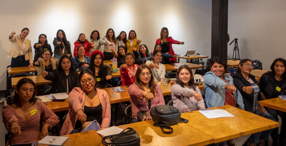 Women in e-mobility training in Quito