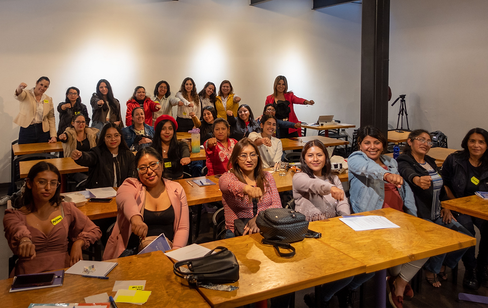 E-Warmi is a leadership and empowerment programme that strengthens women’s roles in Quito’s electromobility sector through hands-on training, workshops, and inclusive spaces for sustainable urban mobility.