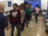 Fun while playing classroom games.