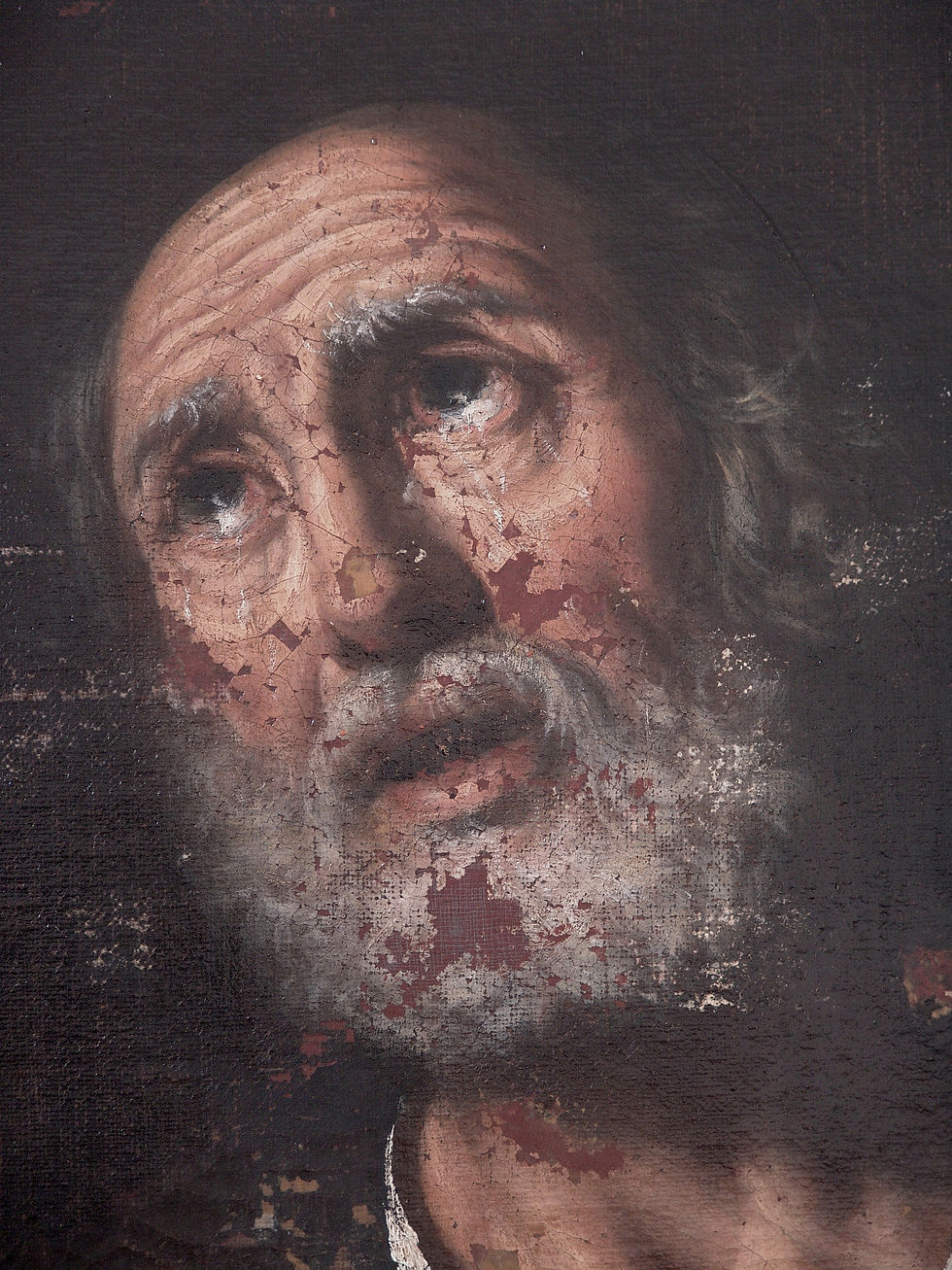 San Pedro arrepentido. En proceso