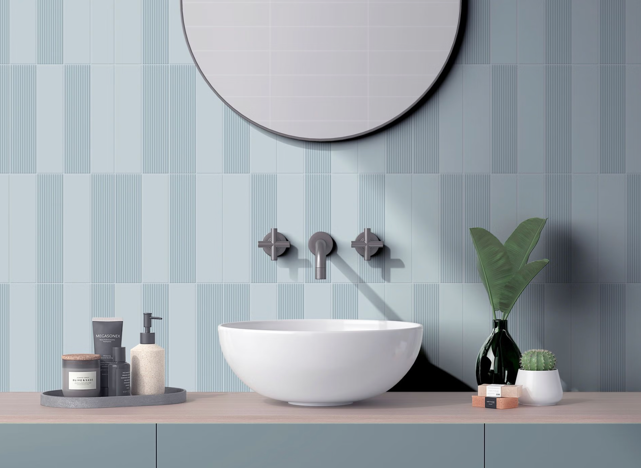 Glenbrook Blue Tile | Bathroom Renovations Albion Park Rail | Tiles Oak Flats