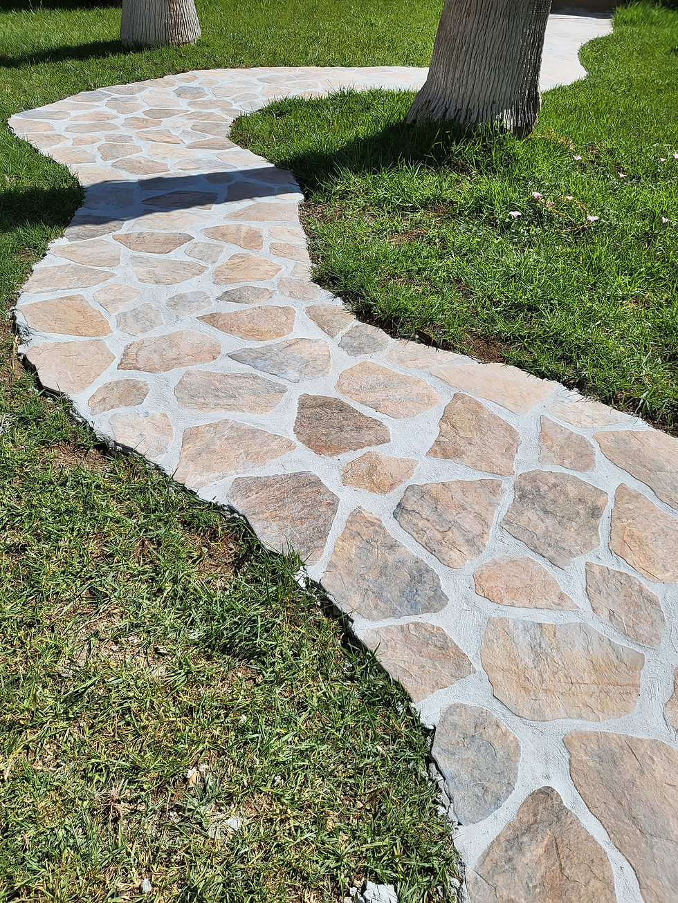 Thumbnail: Crazy Pave Path Tiling Shellharbour | South Coast Tiles, Oak Flats, Shellharbour