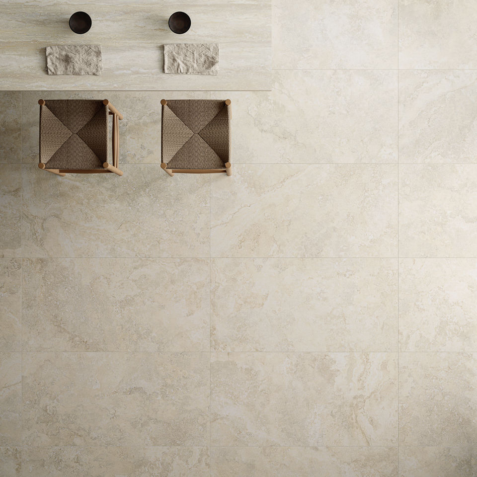 Thumbnail: Tibur Bianco Floor Wall Tilers Wollongong | South Coast Tiles, Oak Flats, Shellharbour