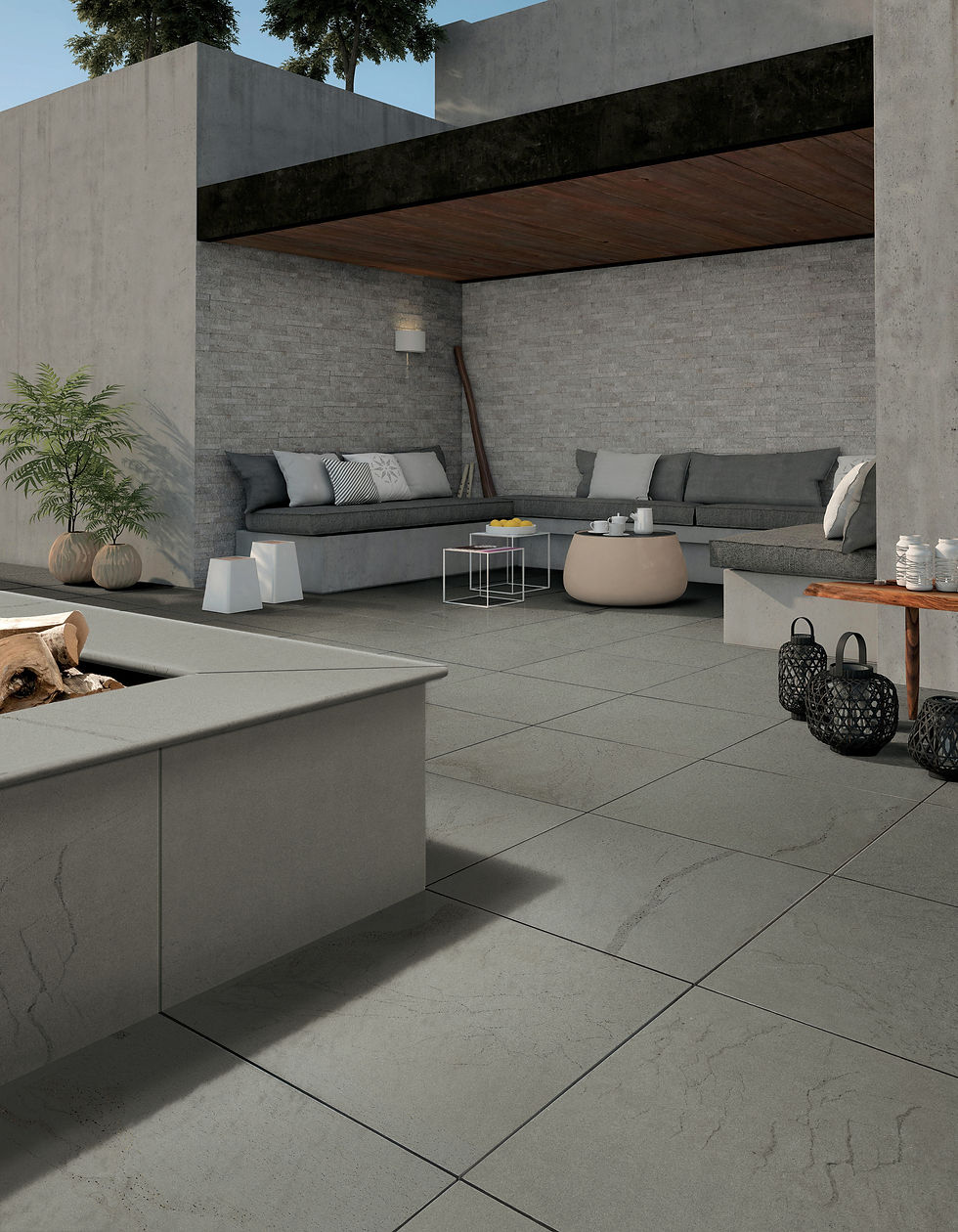 Thumbnail: Bluestone Grey Outdoor Tile | Outdoor Tiles Albion Park Rail