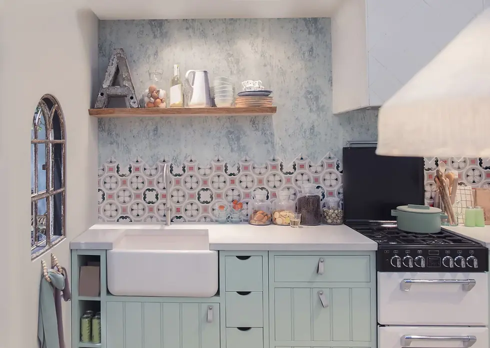 Thumbnail: Laundry Splashback Tiles Oak Flats | Tile Shops Oak Flats