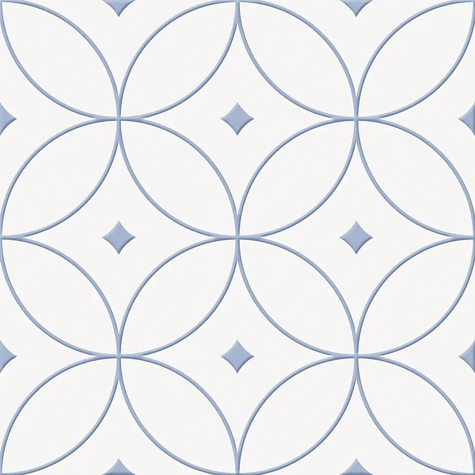 Thumbnail: Alhambra Azul Floor and Wall Tile | South Coast Tiles, Oak Flats, Shellharbour