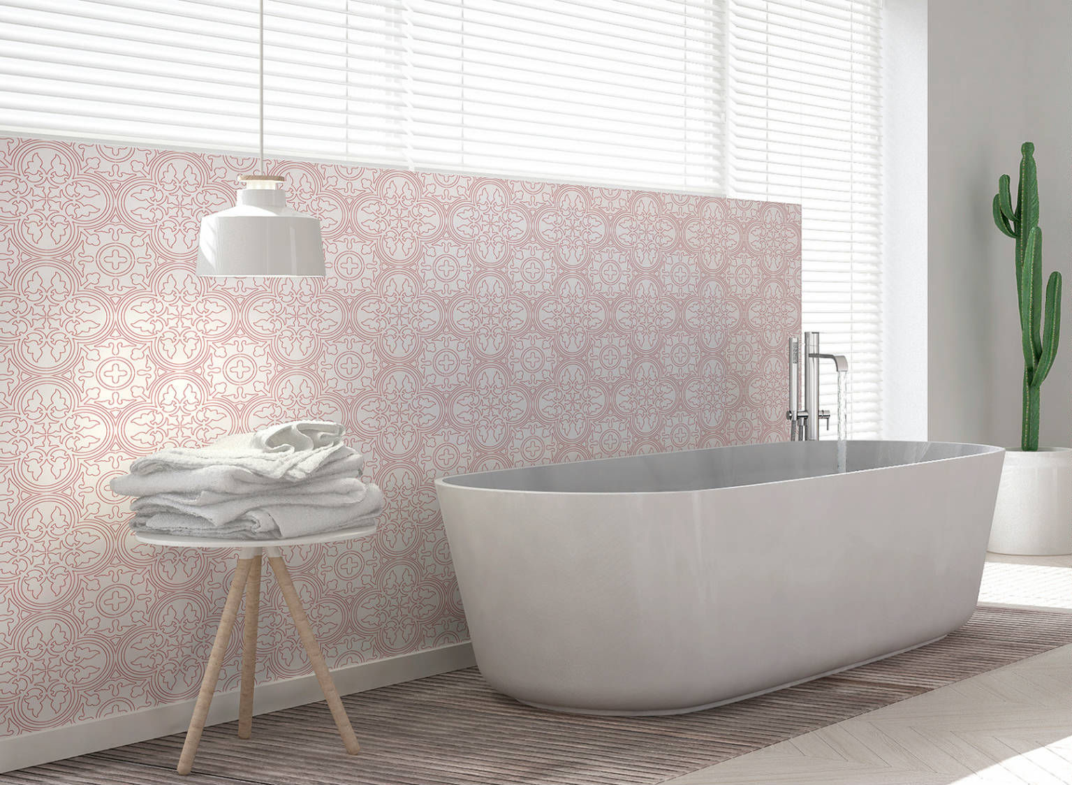 Alhambra Rojo Bathroom Renovations Wollongong | South Coast Tiles, Oak Flats, Shellharbour