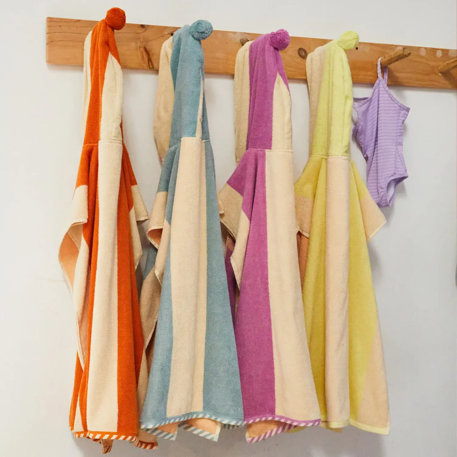 Sage X Clare | Didcot Hooded Nudie Towel | Kids Clothing Shellharbour | South Coast Tiles