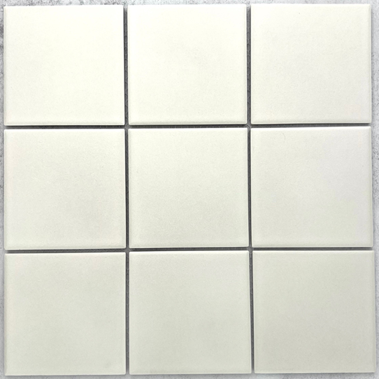 Thumbnail: Off White Square Floor and Wall Mosaic | Mosaic Tiles Albion Park Rail