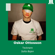 Tecknare som gjort sig ett namn på Instagram genom kontona @saltabajen och @saltabiten.
