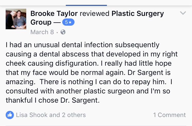 Larry A Sargent MD Patient Reviews