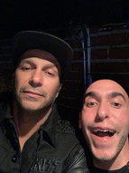 Hanging with Tom Morello at The KISS Show at The Whisky A Go Go