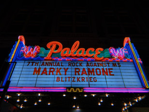 Doing backline work for Rock Against MS, and had the honor of working with Marky Ramone and Band