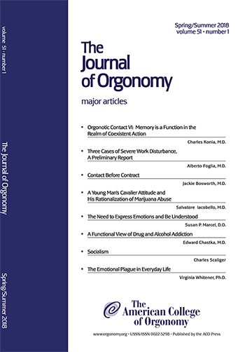 The Journal of Orgonomy