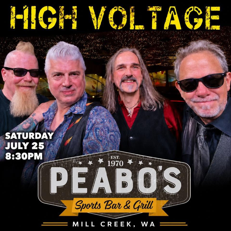 High Voltage Returns To Peabo's in Mill Creek.
