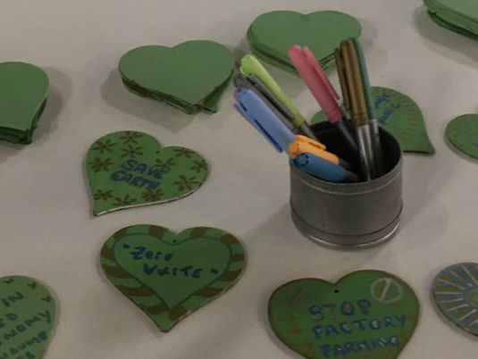 Supporting The Climate Coalition’s ‘Show The Love’ campaign – Green Heart 2022