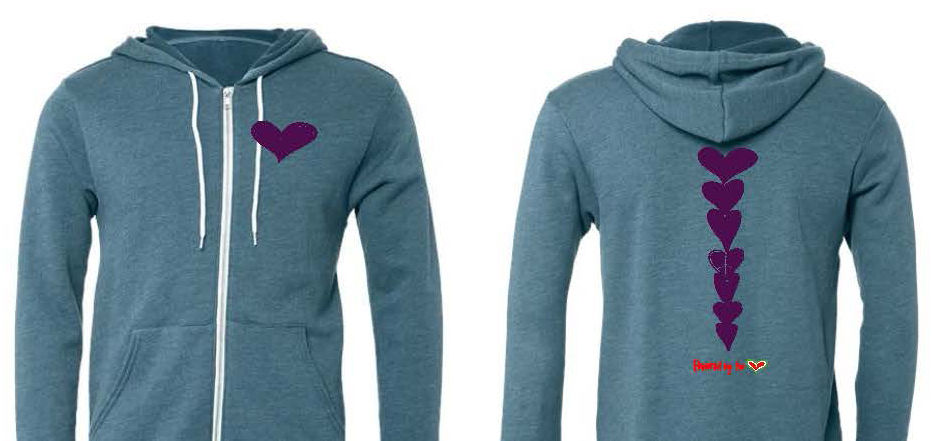 Thumbnail: Hoodie with full zip