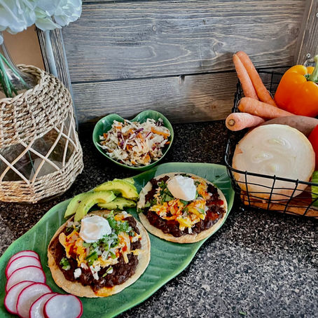 Rotisserie Chicken Tostadas