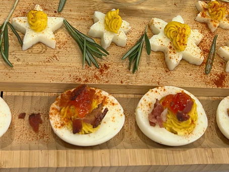 Sarah’s Sassy Deviled Eggs