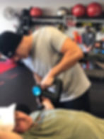 Theragun training