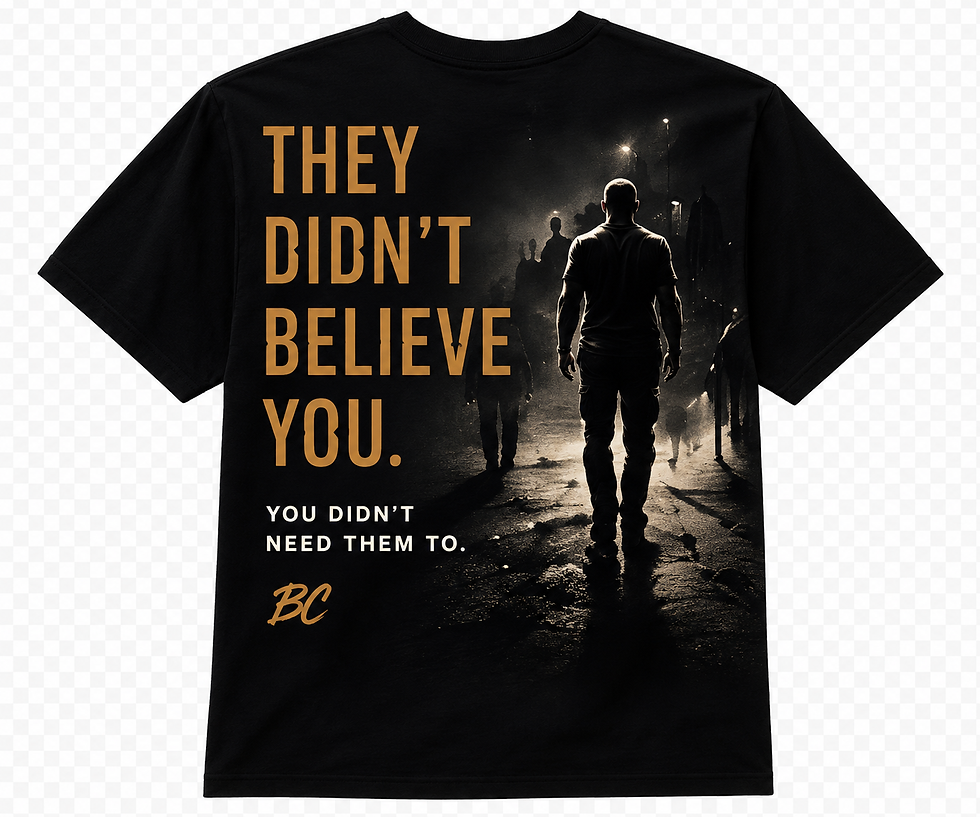 Thumbnail: They Didn't Believe You Hoodie