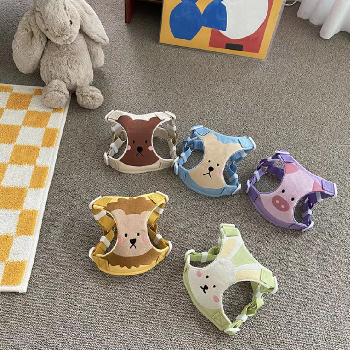 Animal Embroidery Harness Set