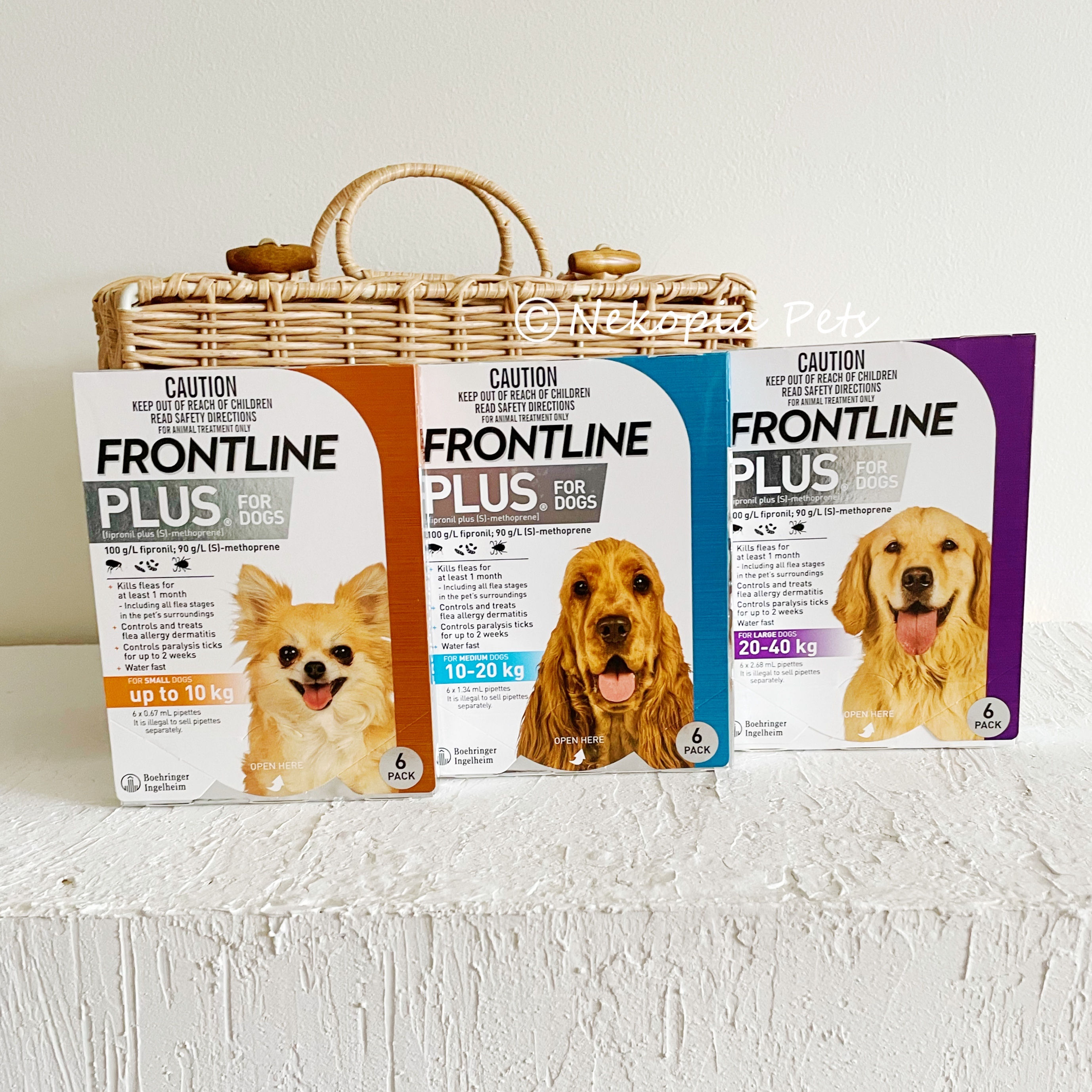 FRONTLINE Plus for Dogs 6 Dose