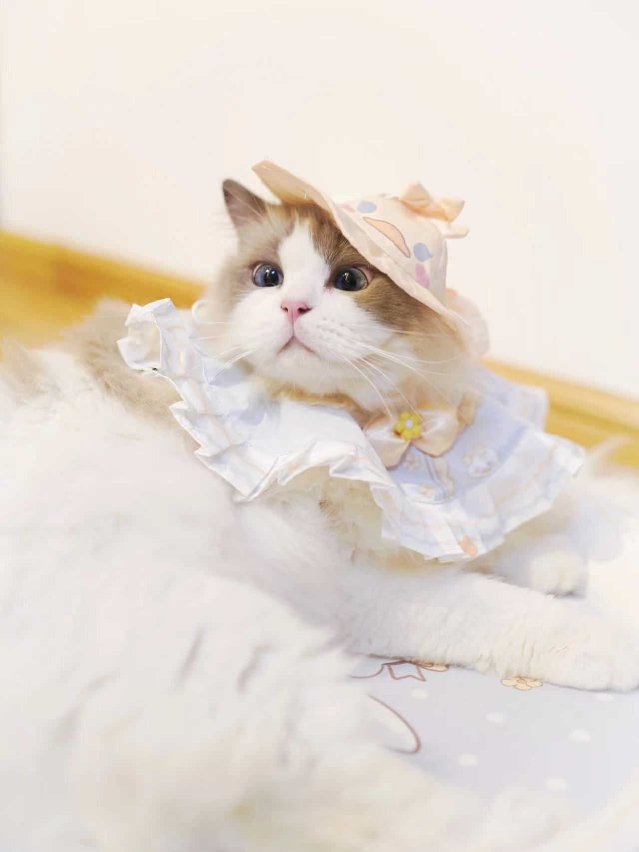 B.Bing Silk Print Bib Little Duck