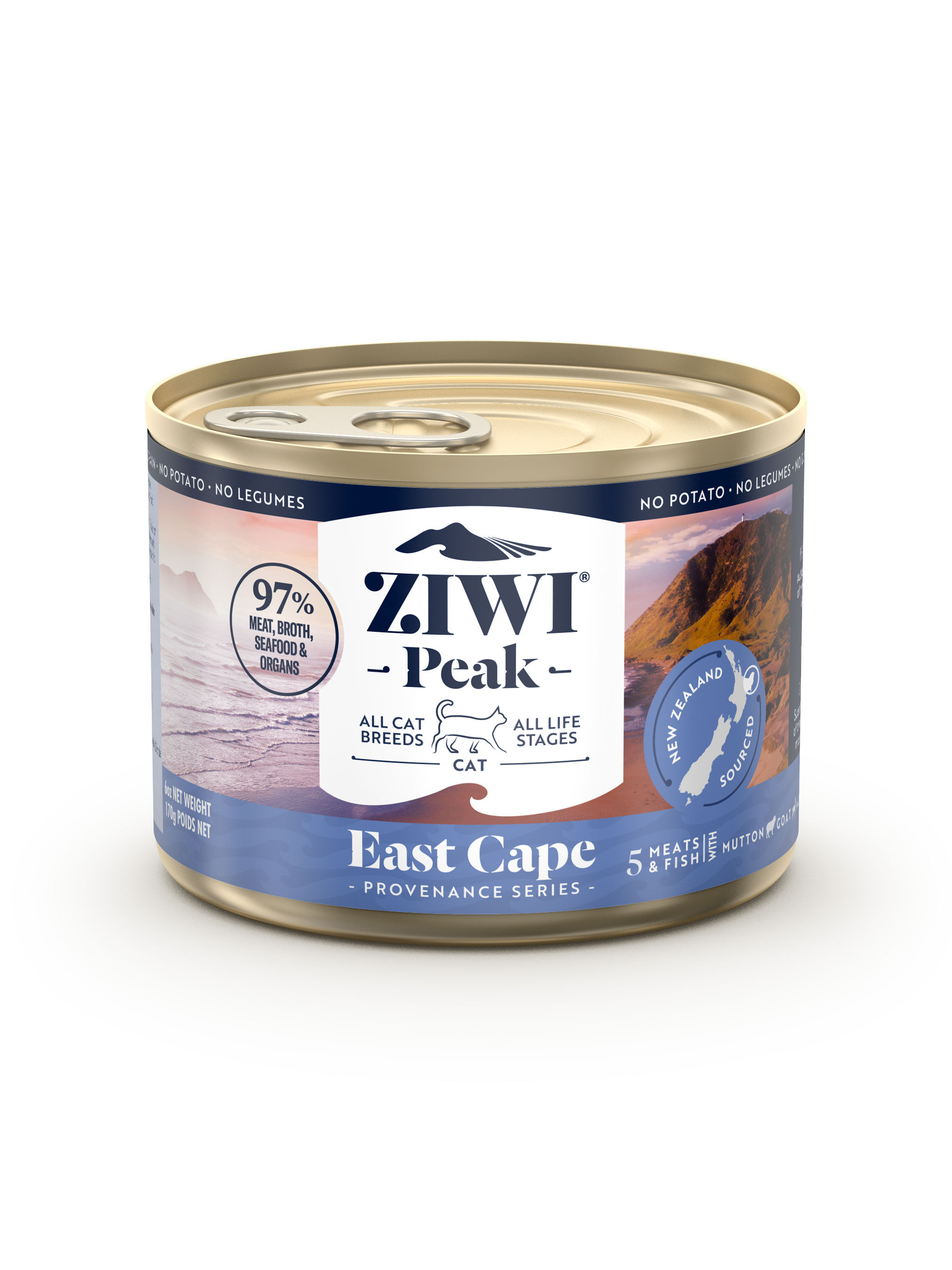 Ziwi Peak Provenance Ultimate Wet Cat Food East Cape - 170g