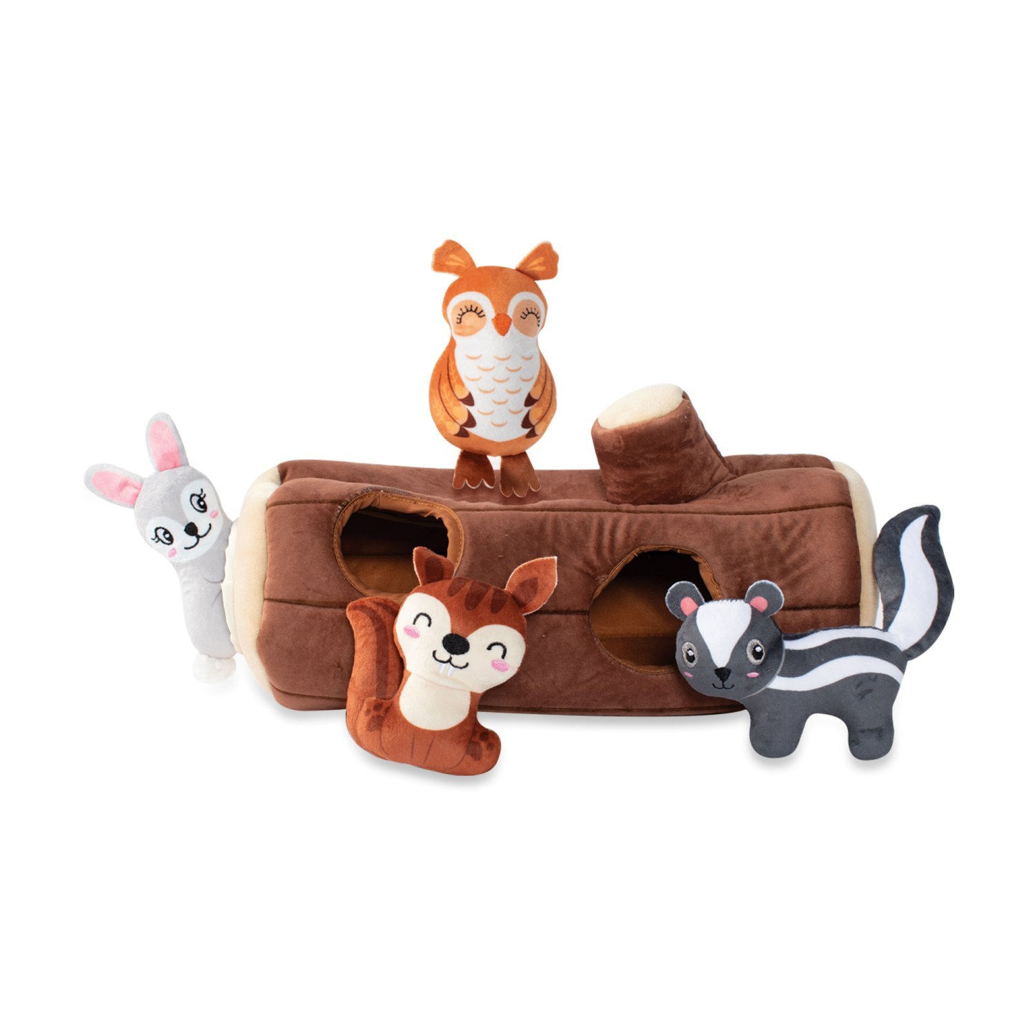 Zippy Burrow™ Plush Burrow Interactive Toy Branch Out