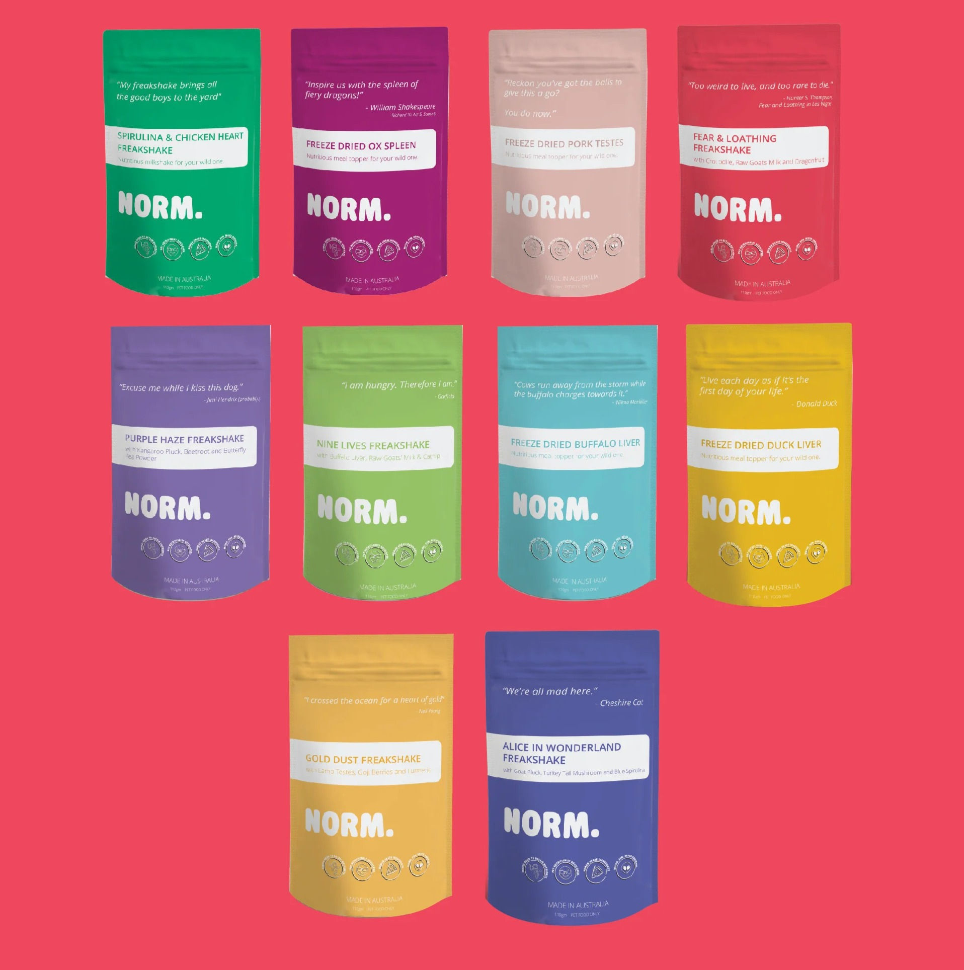 Norm Freakshakes&Meal Toppers