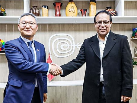 Perú y Corea suscriben acuerdo para fortalecer las Zonas Económicas Especiales